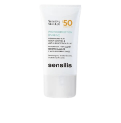 Fluid matifiant cu protectie solara pentru ten Sensilis PHOTOCORRECTION [PURE 50] SPF50 40 ml